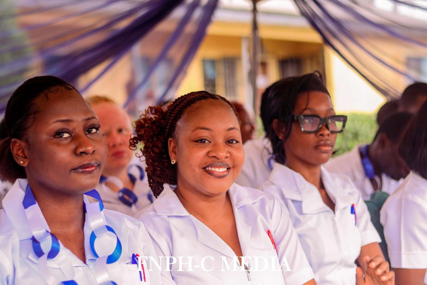 Student nurses of the College